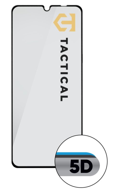 Tactical Glass Shield 5D sklo pro Motorola Moto G06 / G06 Power Black - obrázek č. 1