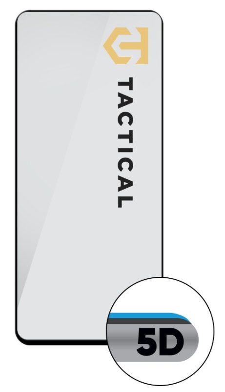 Tactical Glass Shield 5D sklo pro Motorola Moto G57 Power Black - obrázek č. 1