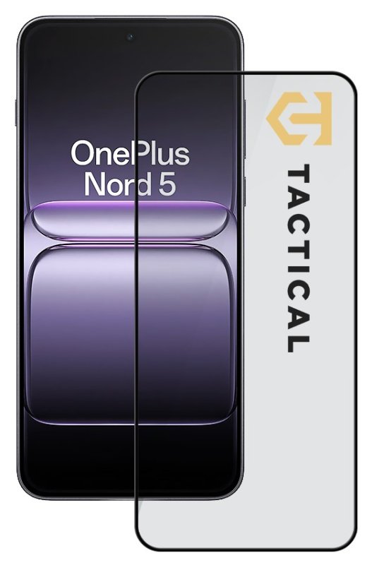 Tactical Glass Shield 5D sklo pro OnePlus Nord 5 Black - obrázek produktu