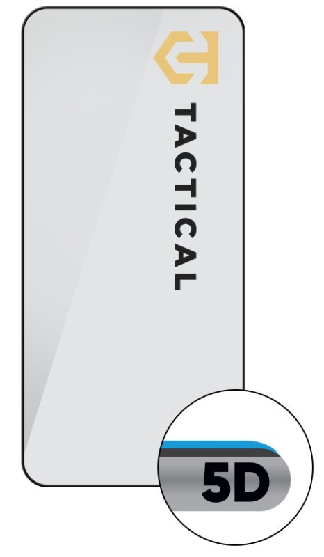 Tactical Glass Shield 5D sklo pro Samsung Galaxy A57 Black - obrázek č. 1