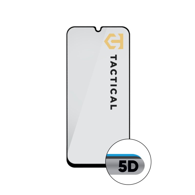 Tactical Glass Shield 5D sklo pro Xiaomi Redmi A7 Pro Black - obrázek č. 1