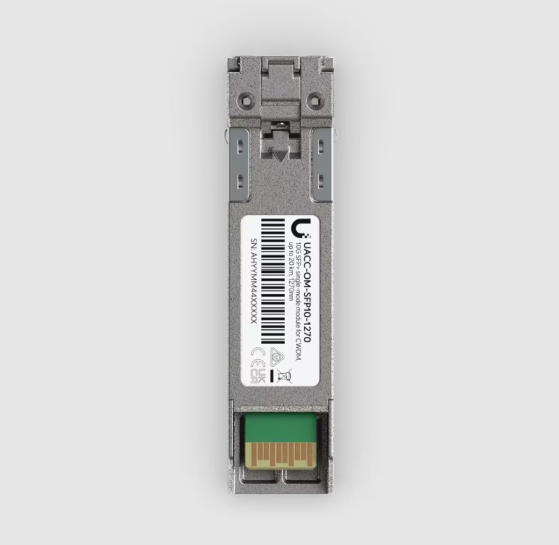 Ubiquiti UACC-OM-SFP10-1310, 10G CWDM SM Module, DUplex LC UPC, 1310 nm, 20km - obrázek č. 1