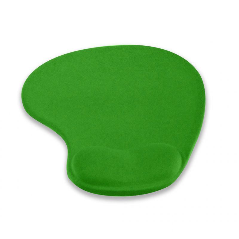 4W Podložka pod myš ergonomická gelová Green - obrázek produktu