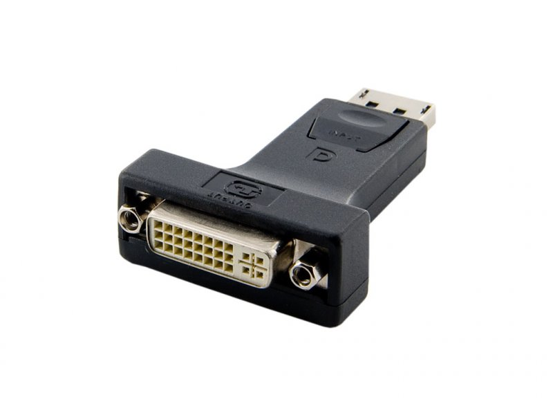 4World Adaptér DisplayPort M - DVI-I 24+5 F redukce Black - obrázek produktu