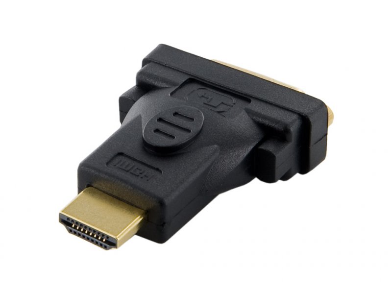 4World Adaptér HDMI M - DVI-D F 24+1 Black - obrázek produktu