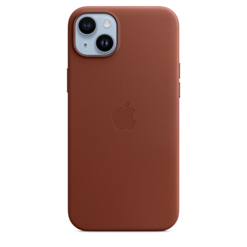iPhone 14+ Leather Case with MagSafe - Umber - obrázek produktu