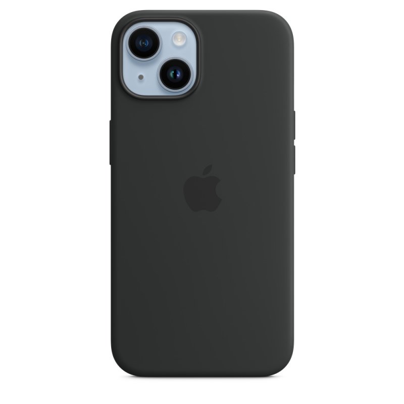iPhone 14 Silicone Case with MS - Midnight - obrázek produktu