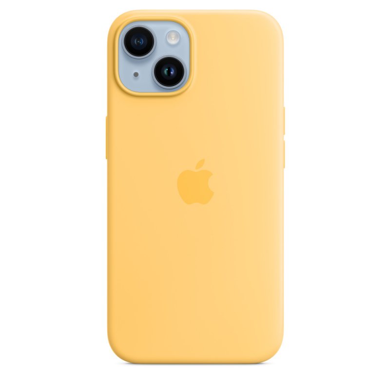 iPhone 14 Silicone Case with MS - Sunglow - obrázek produktu