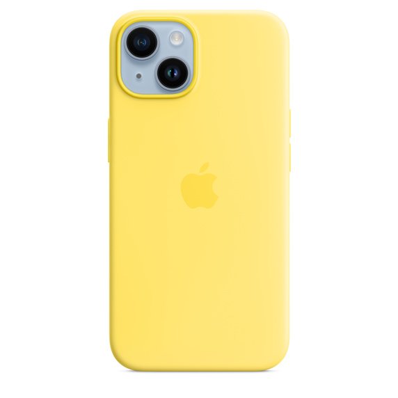iPhone 14+ Silicone Case with MagSafe - C.Yellow - obrázek produktu