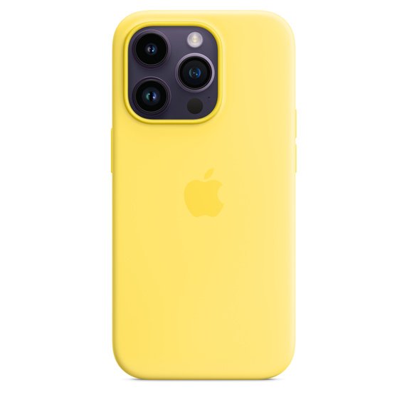 iPhone 14Pro Silicone Case with MagSafe - C.Yellow - obrázek produktu