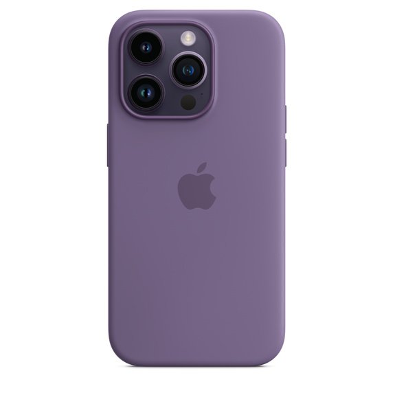 iPhone 14 Pro Max Silicone Case with MS - Iris - obrázek produktu