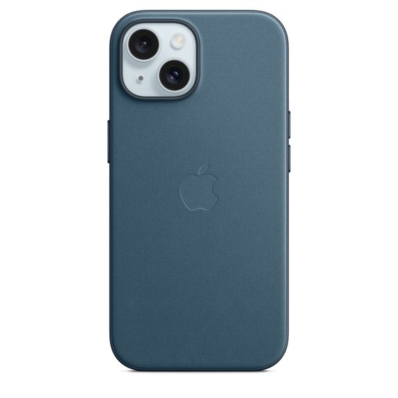 iPhone 15 FineWoven Case with MS - Pacific Blue - obrázek produktu