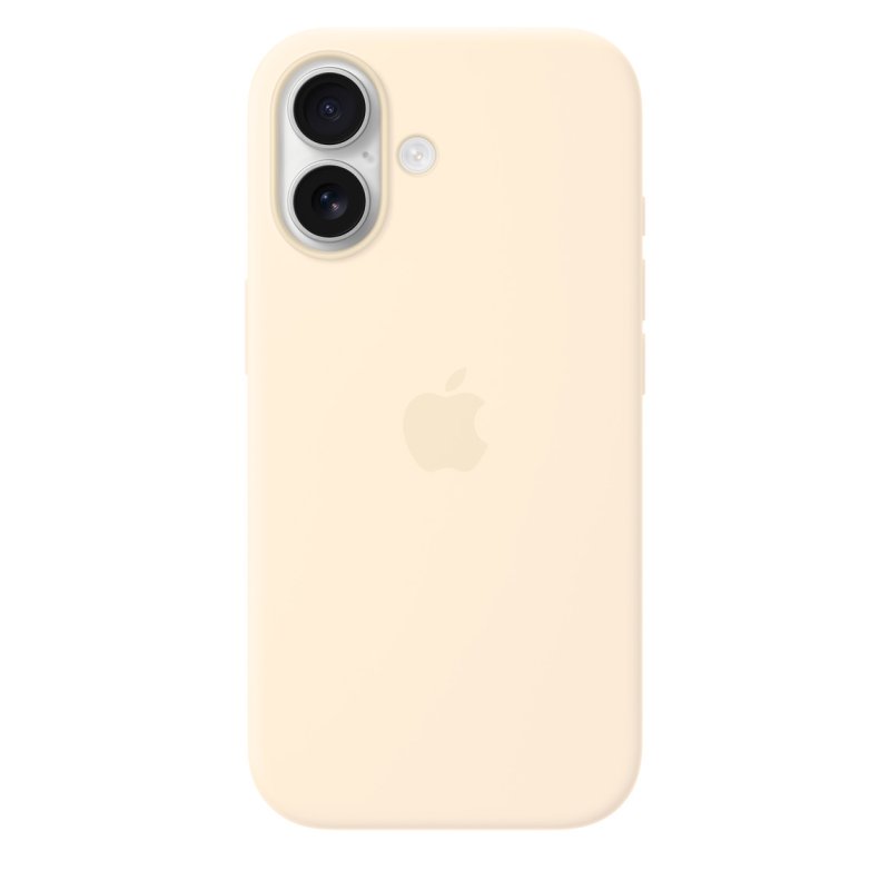 iPhone 17 Silicone Case with MagSafe – Vanilla - obrázek produktu