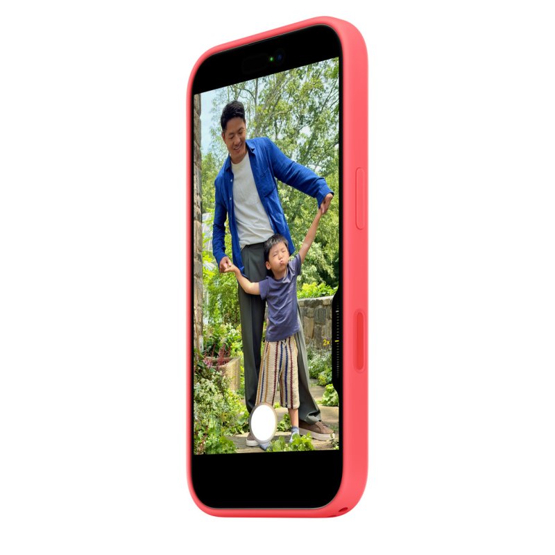 iPhone 17 Silicone Case with MagSafe –Bright Guava - obrázek č. 2