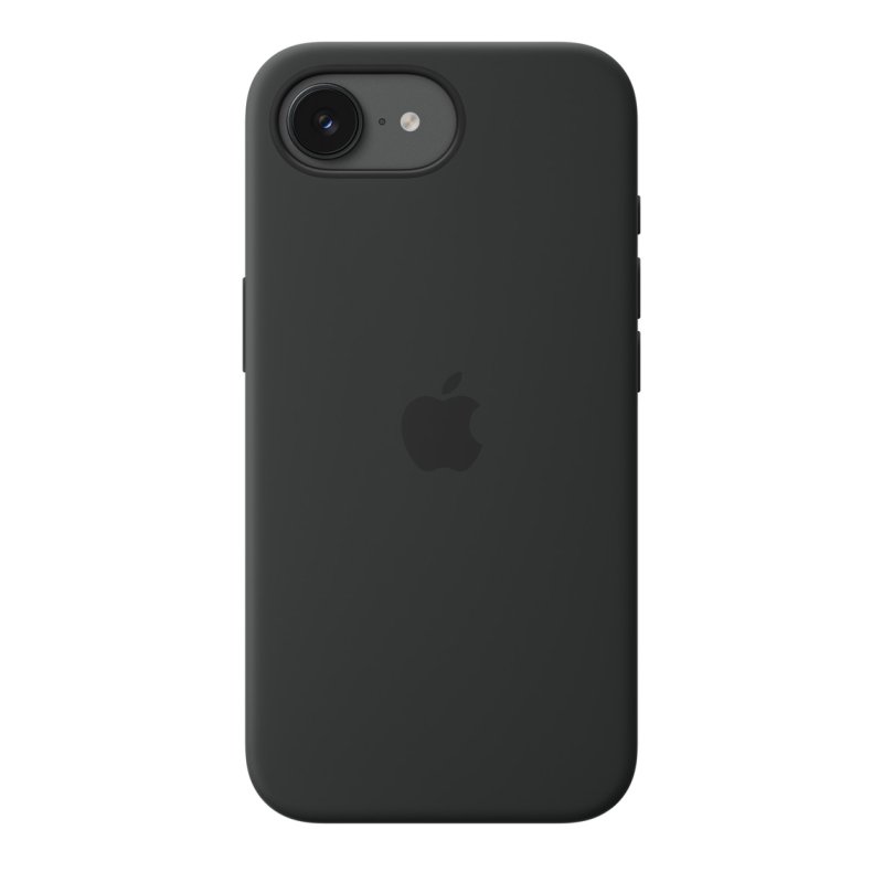 iPhone 17e Silicone Case with MagSafe – Black - obrázek produktu