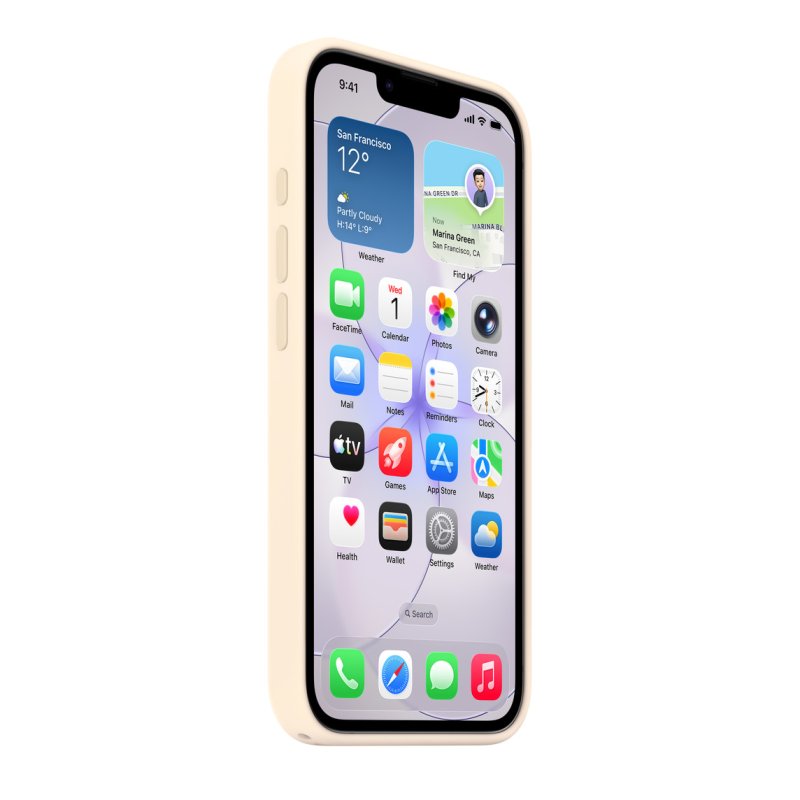 iPhone 17e Silicone Case with MagSafe – Vanilla - obrázek č. 2