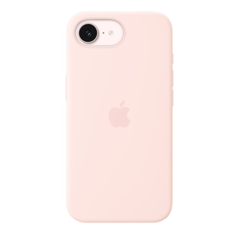 iPhone 17e Silicone Case with MagSafe – Soft Pink - obrázek produktu