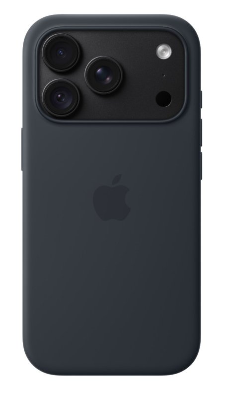 iPhone 18 Pro Silicone Case with MS - Navy Blue - obrázek č. 2