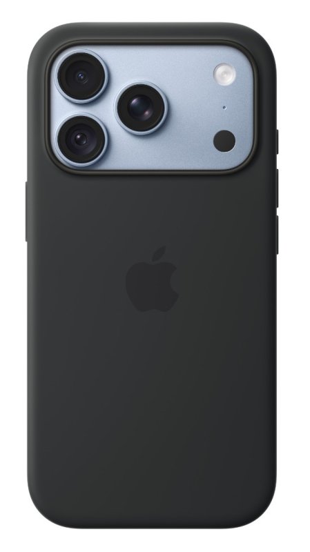 iPhone 18 Pro Silicone Case with MS - Black - obrázek č. 2