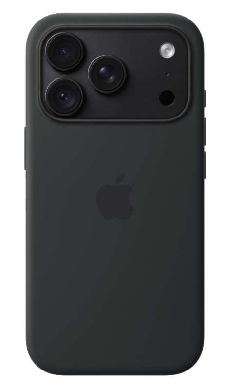 iPhone 18 Pro Silicone Case with MS - Black - obrázek produktu