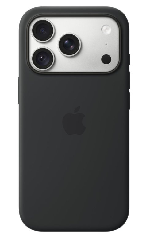 iPhone 18 Pro Silicone Case with MS - Black - obrázek č. 3