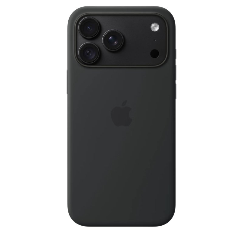 iPhone 18 Pro Max Silicone Case w MS - Black / SK - obrázek produktu