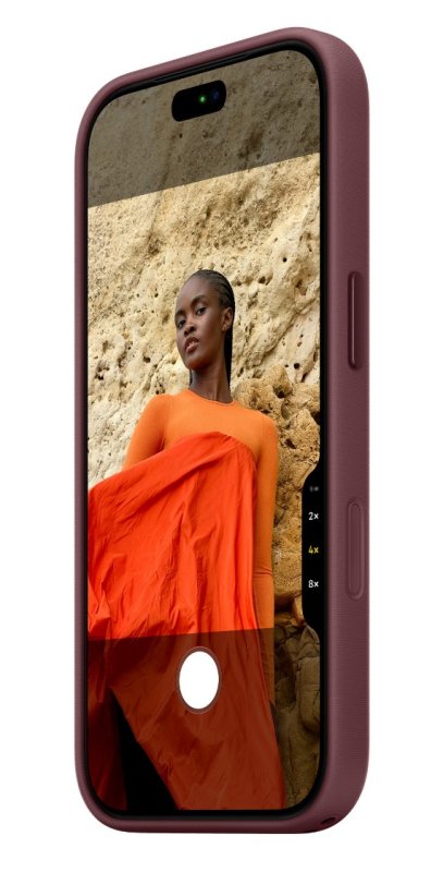 iPhone 18 Pro TechWoven Case with MS - Burgundy - obrázek č. 4