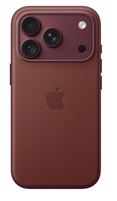 iPhone 18 Pro TechWoven Case with MS - Burgundy - obrázek produktu