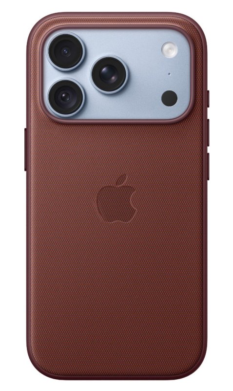 iPhone 18 Pro TechWoven Case with MS - Burgundy - obrázek č. 1