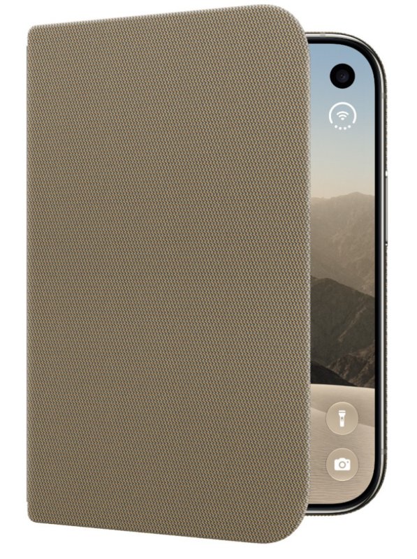 iPhone Duo Folio with Kickstand - Taupe - obrázek č. 2