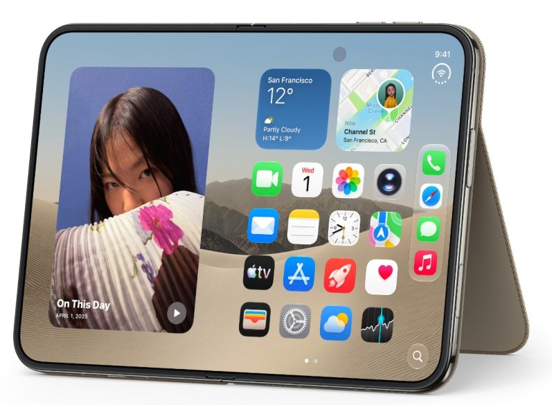 iPhone Duo Folio with Kickstand - Taupe - obrázek č. 4