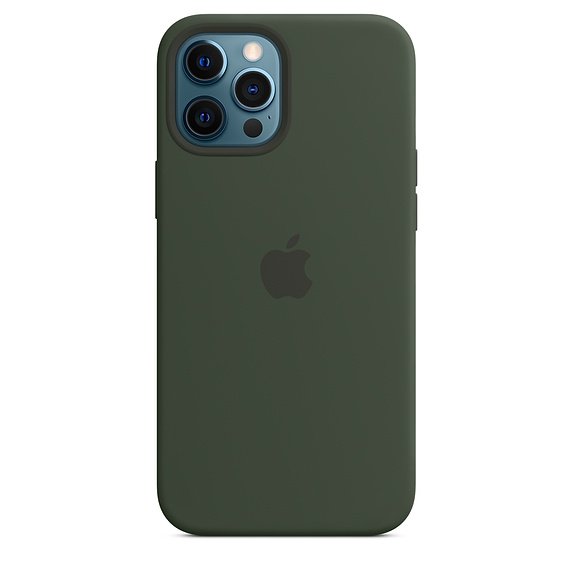 iPhone 12 Pro Max Silicone Case MagSafe C.Green - obrázek produktu