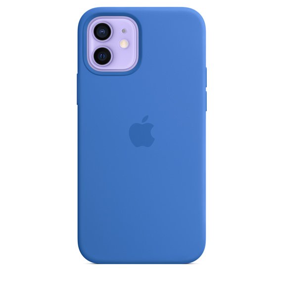 iPhone 12|12Pro Silicone Case wth MagSafe C.Blue - obrázek produktu