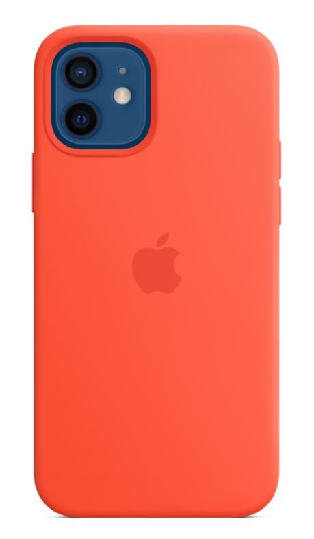 iPhone 12|12Pro Silicone Case w MagSafe El.Orange - obrázek produktu