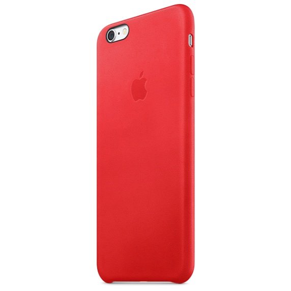 iPhone 6S Plus Leather Case (PRODUCT) RED - obrázek č. 3