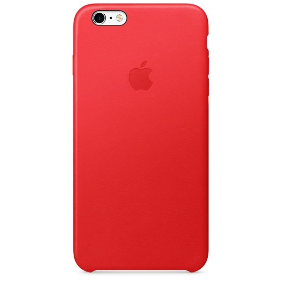 iPhone 6S Plus Leather Case (PRODUCT) RED - obrázek produktu