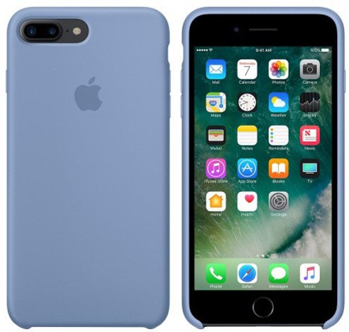 iPhone 7 Plus Silicone Case - Azure - obrázek produktu