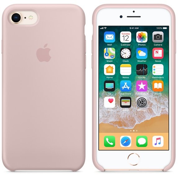 iPhone 8 /  7 Silicone Case - Pink Sand - obrázek produktu