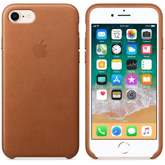 iPhone 8 /  7 Leather Case - Saddle Brown - obrázek produktu