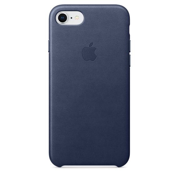 iPhone 8 /  7 Leather Case - Midnight Blue - obrázek č. 1