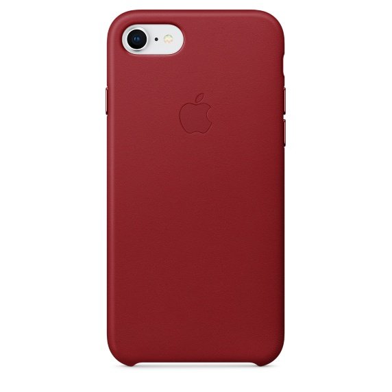 iPhone 8 /  7 Leather Case - (PRODUCT)RED - obrázek č. 1
