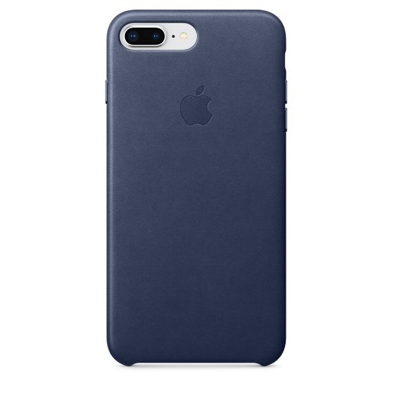 iPhone 8 Plus /  7 Plus Leather Case - Midnight Bl - obrázek č. 1