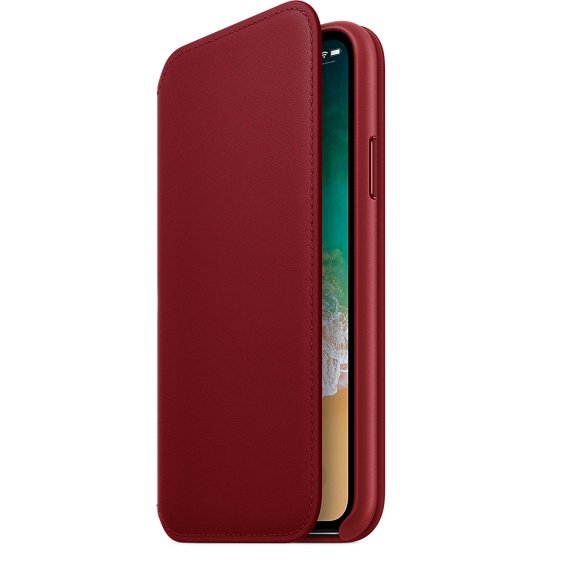 iPhone X Leather Folio - (PRODUCT) RED - obrázek č. 2