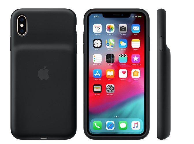 iPhone XS Max Smart Battery Case - Black - obrázek produktu