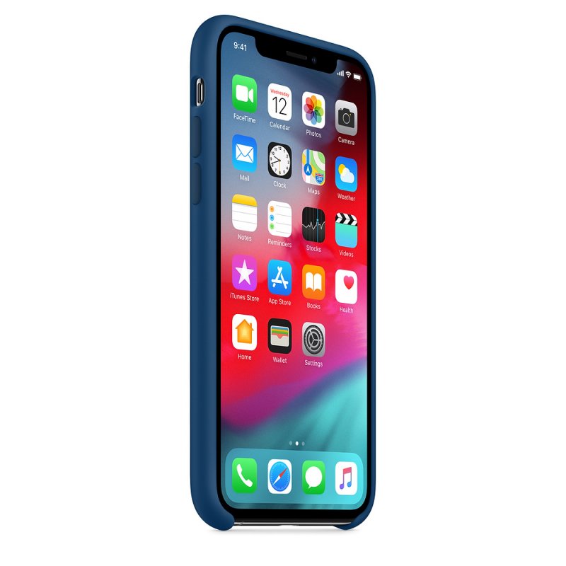 iPhone XS Max Silicone Case - Blue Horizon - obrázek č. 2