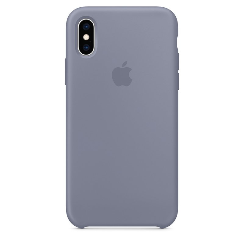 iPhone XS Max Silicone Case - Lavender Gray - obrázek produktu