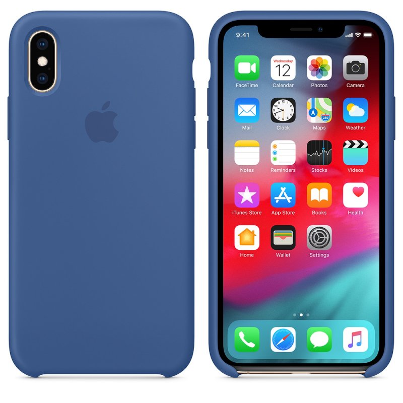 iPhone XS Silicone Case - Delft Blue - obrázek produktu