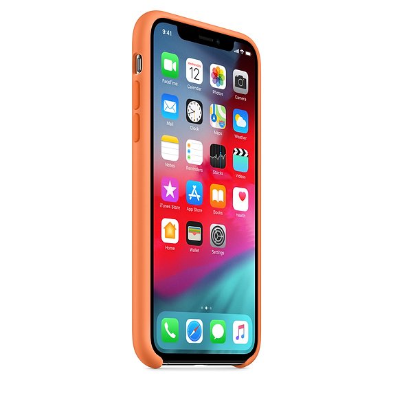 iPhone XS Silicone Case - Papaya - obrázek č. 1