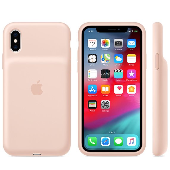 iPhone XS Smart Battery Case - Pink Sand - obrázek produktu