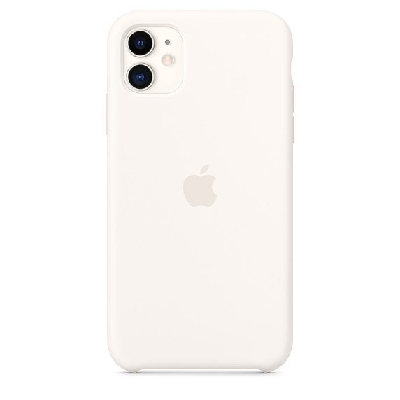 iPhone 11 Silicone Case - White /  SK - obrázek produktu